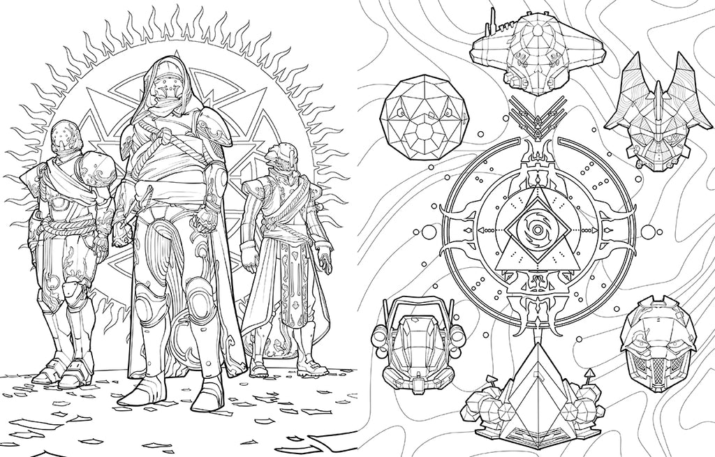 Destiny: The Official Coloring Book Vol. 2