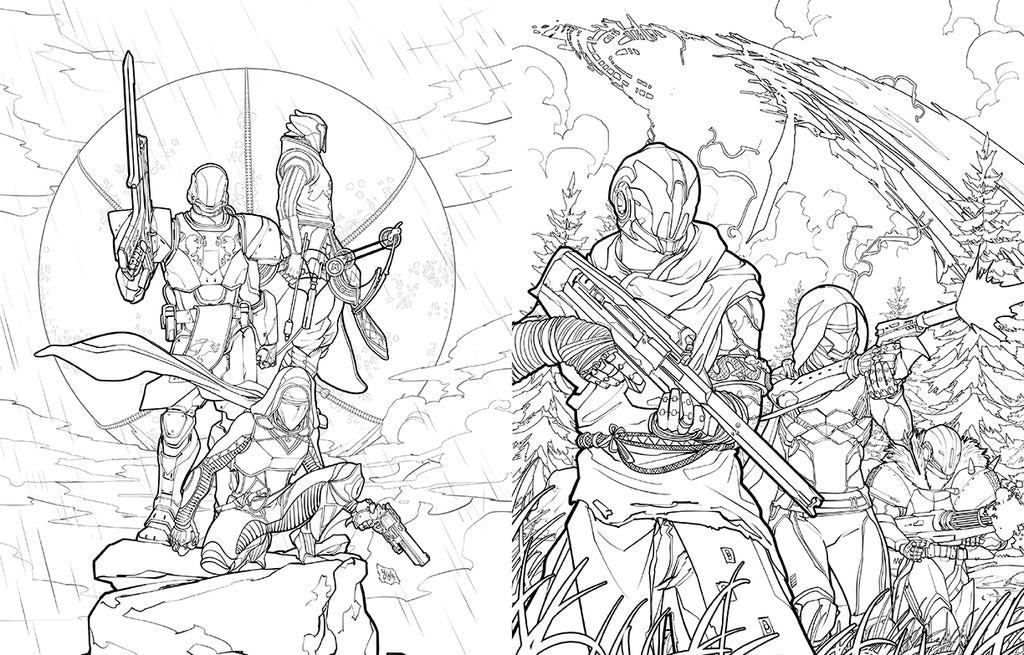 Destiny: The Official Coloring Book Vol. 2