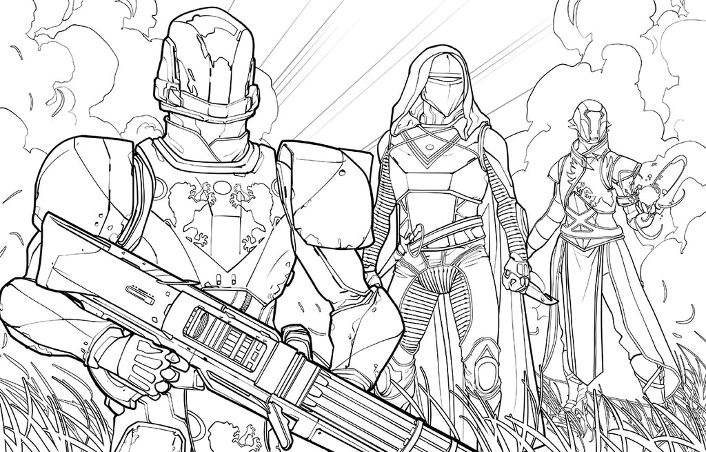 Destiny: The Official Coloring Book Vol. 2