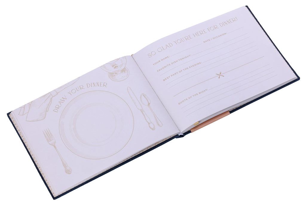 Dinner Party Guest Book