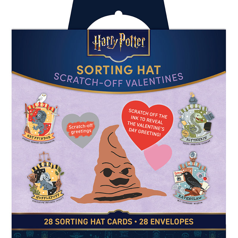 Harry Potter: Sorting Hat Scratch-Off Valentines