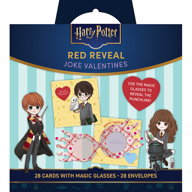 Harry Potter: Red Reveal Joke Valentines