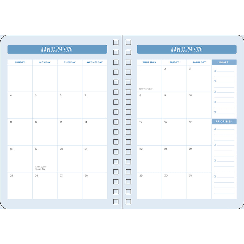 2026 Gilmore Girls 13-Month Weekly Planner