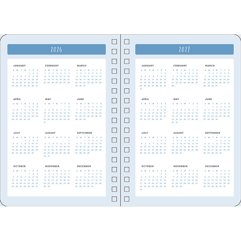 2026 Gilmore Girls 13-Month Weekly Planner