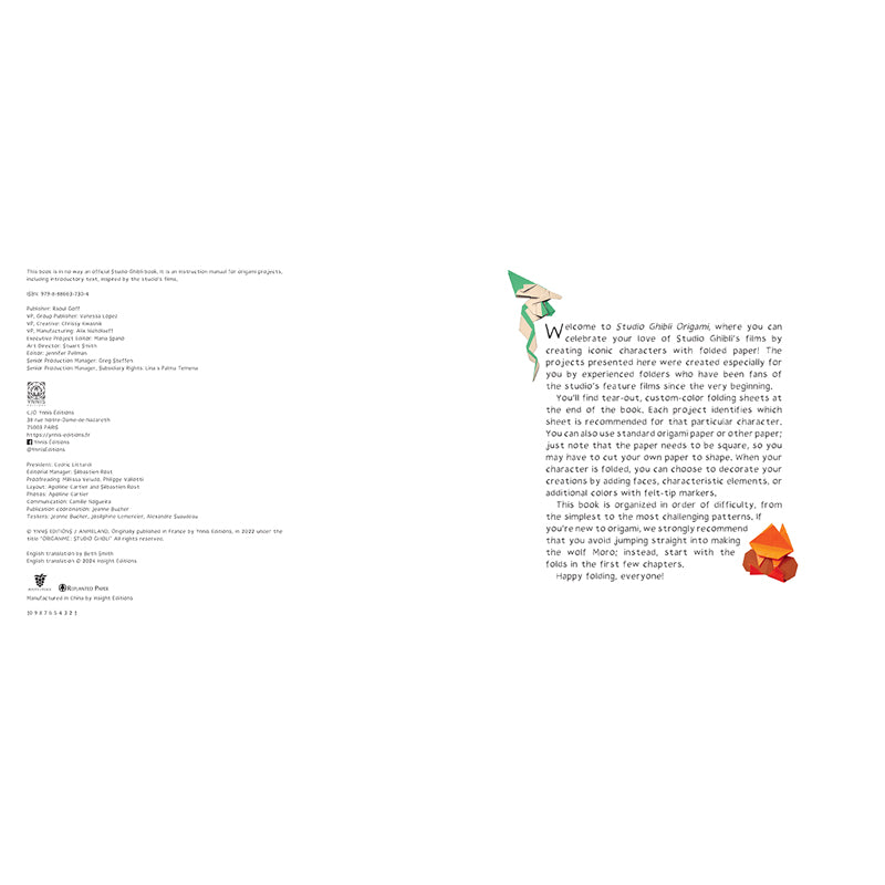 Studio Ghibli Origami
