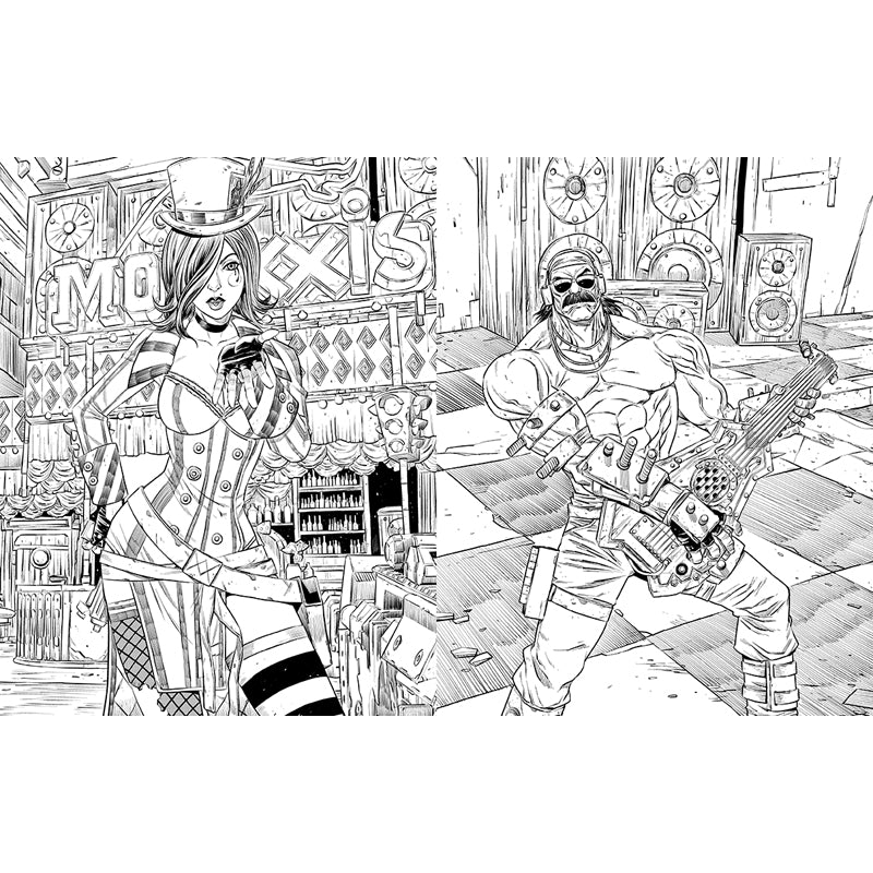 Borderlands: The Official Coloring Book