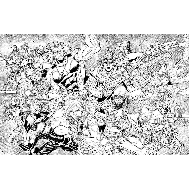 Borderlands: The Official Coloring Book