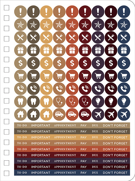 2025 Dune: Part 2 13-Month Weekly Planner