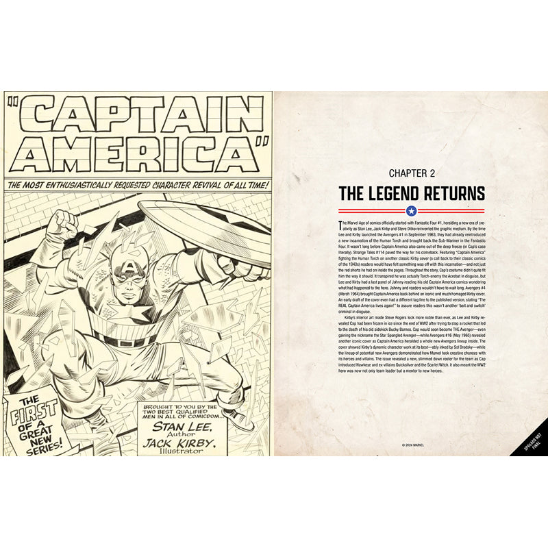 Marvel’s Captain America: The Illustrated History