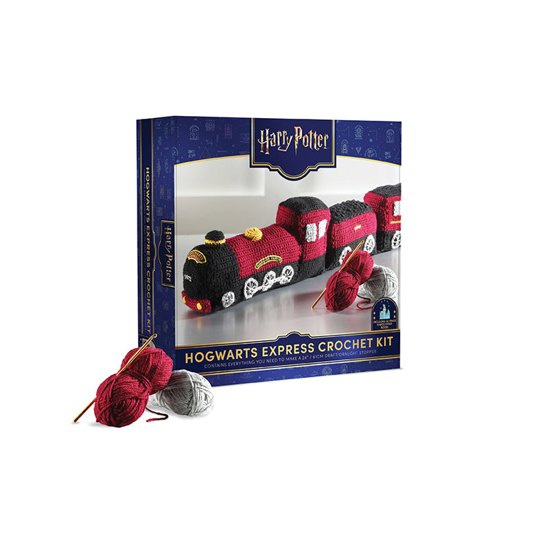 Harry Potter: Hogwarts Express Draft Stopper Crochet Kit