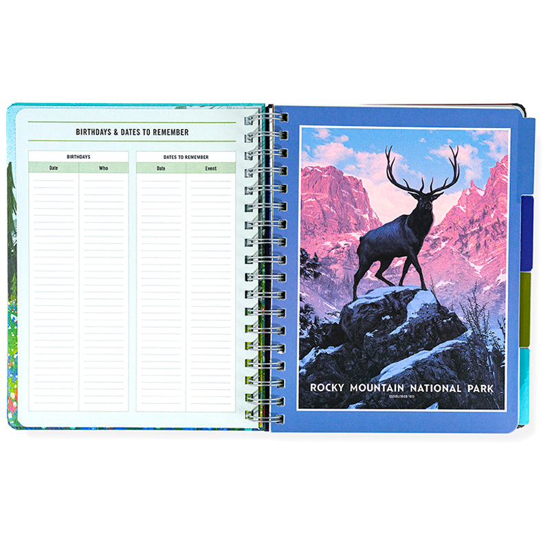 The Art of the National Parks Undated Planner