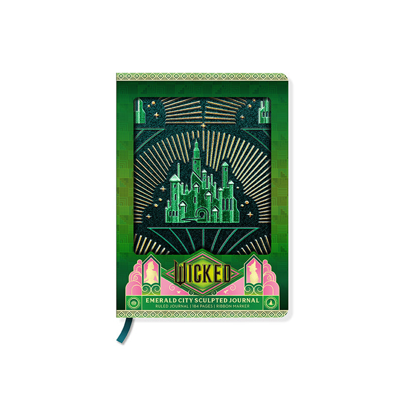 Wicked: Emerald City Sculpted Journal