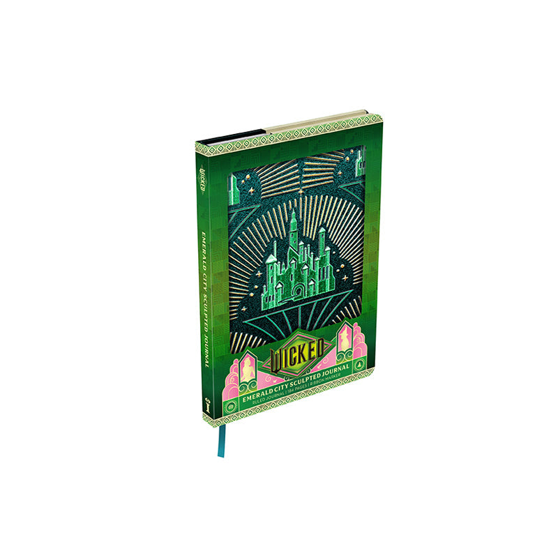 Wicked: Emerald City Sculpted Journal