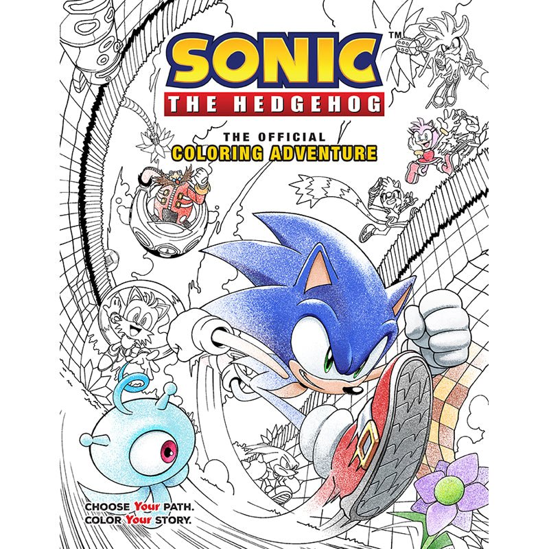 Sonic the Hedgehog: The Official Coloring Adventure