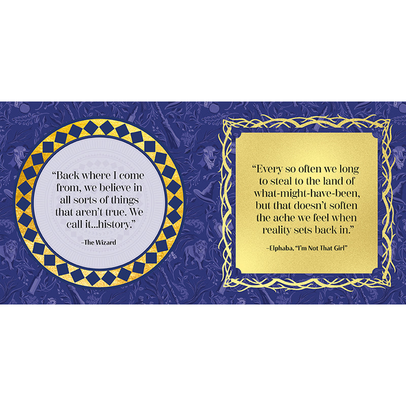 Wicked: Quotes of Grandiosity