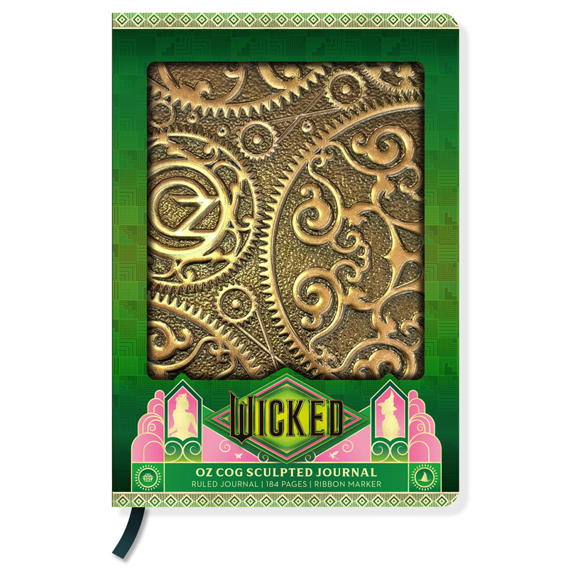 Wicked: Oz Cogs Sculpted Journal