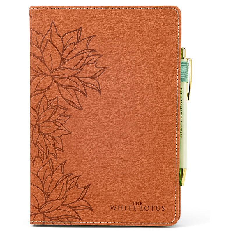 The White Lotus Journal and Pen Set