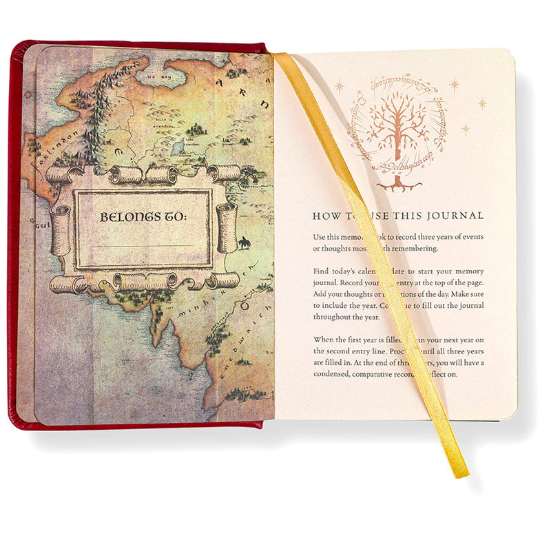 The Lord of the Rings Memory Journal: Record, Reflect, Remember