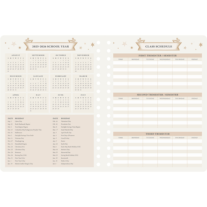 2025-2026 Harry Potter: Hogwarts Student Planner