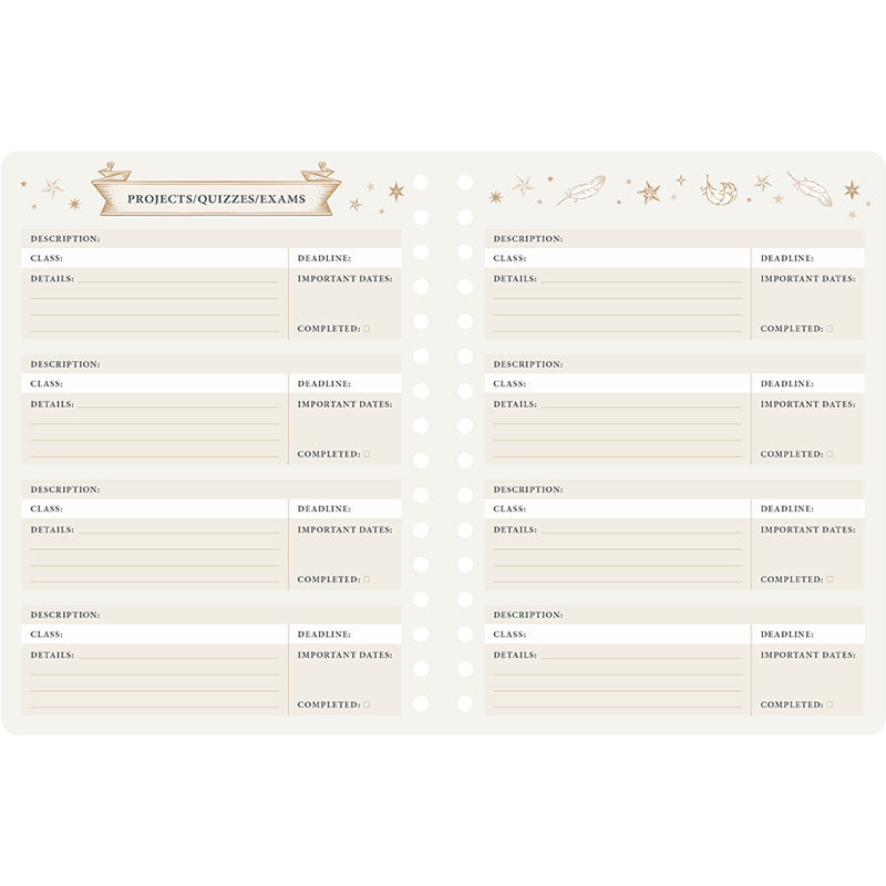 2025-2026 Harry Potter: Hogwarts Student Planner