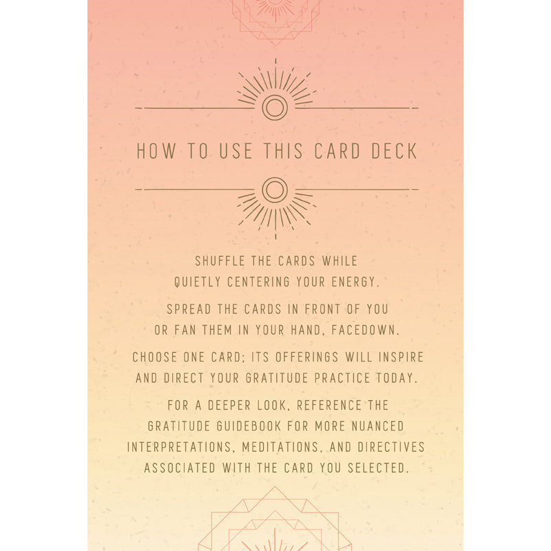 Gratitude: Journal and Inspiration Card Deck Set