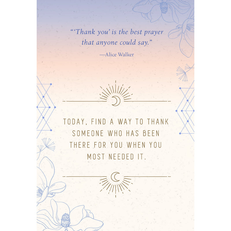 Gratitude: Journal and Inspiration Card Deck Set