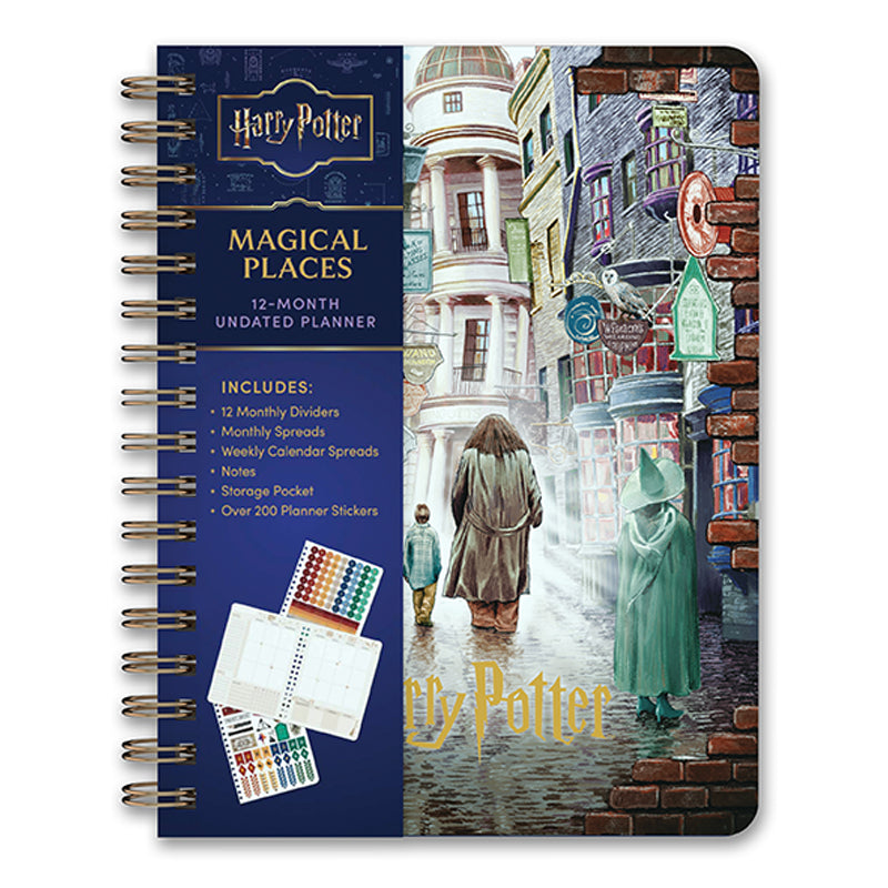 Harry Potter: Magical Places 12-Month Undated Planner
