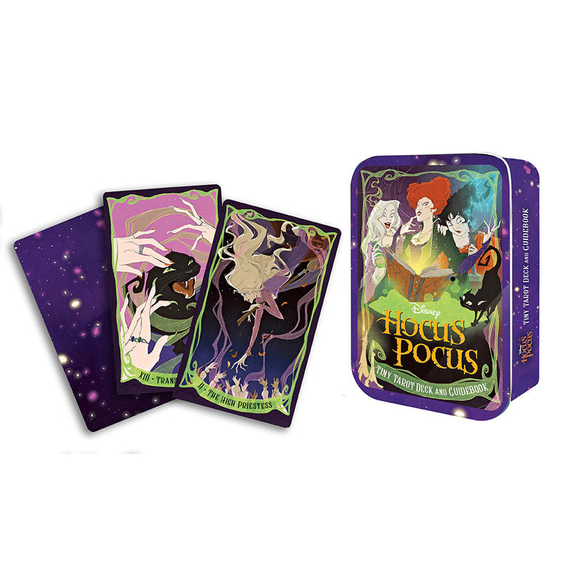 Hocus Pocus Tiny Tarot Deck and Guidebook