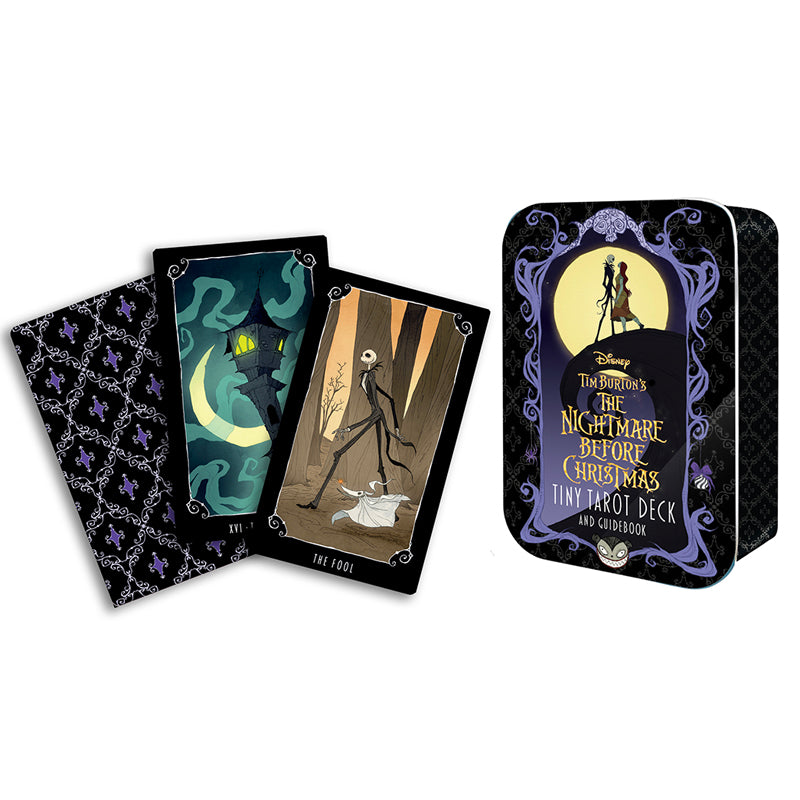 The Nightmare Before Christmas Tiny Tarot Deck and Guidebook