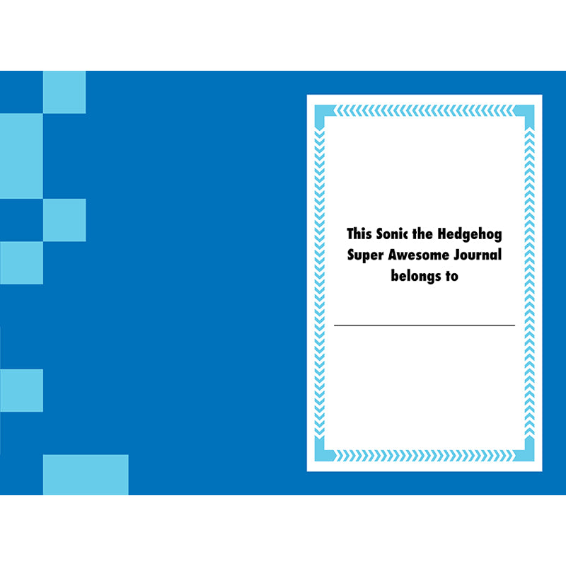Sonic the Hedgehog Super Awesome Journal