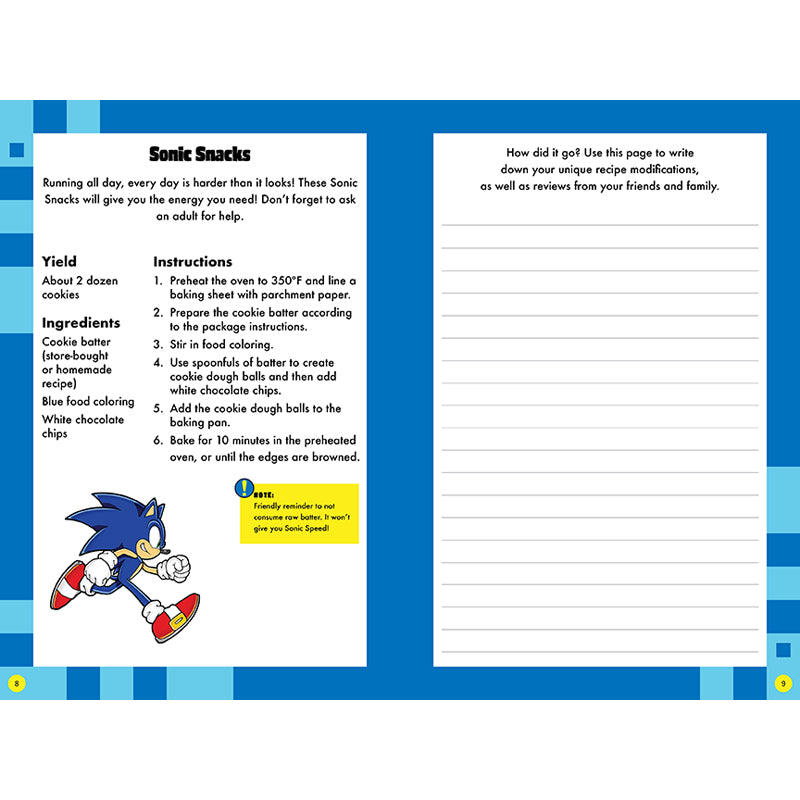 Sonic the Hedgehog Super Awesome Journal