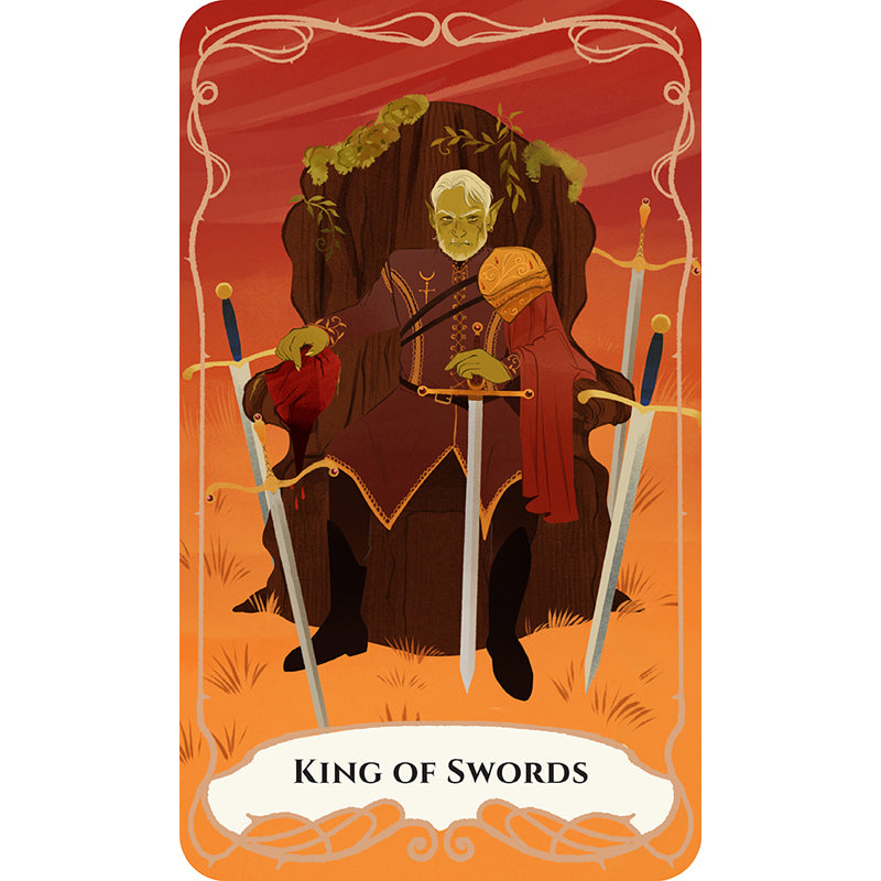 Wings and Crowns: A Romantasy Tarot Deck and Guidebook