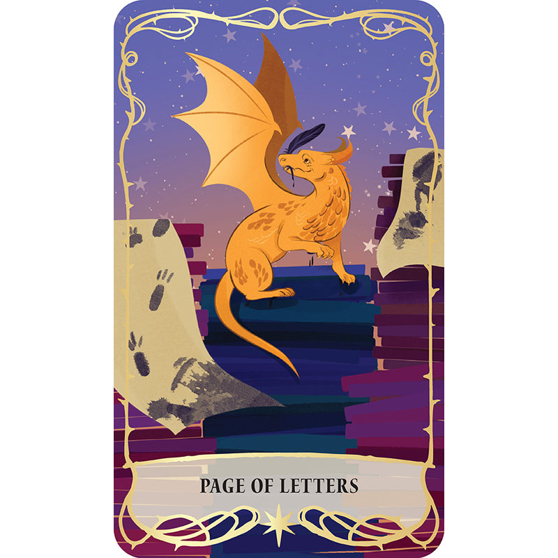 Wings and Crowns: A Romantasy Tarot Deck and Guidebook