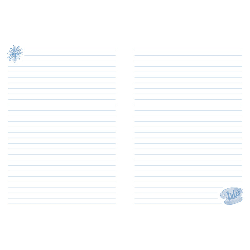 Gilmore Girls Embroidered Journal