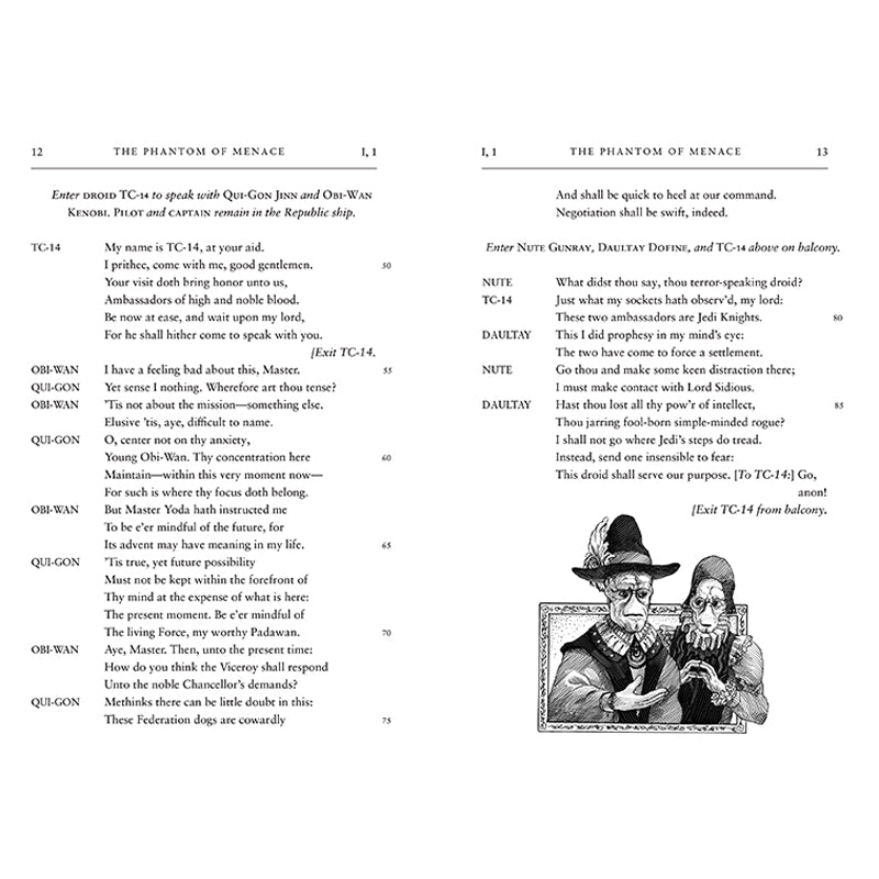 William Shakespeare's The Phantom of Menace: Star Wars Part the First