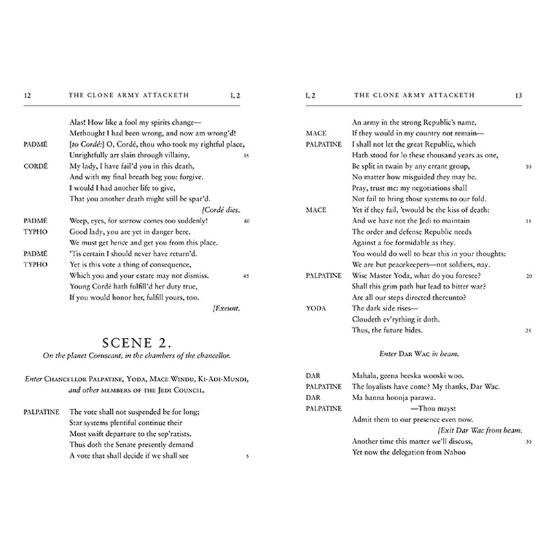 William Shakespeare's The Clone Army Attacketh: Star Wars Part the Second