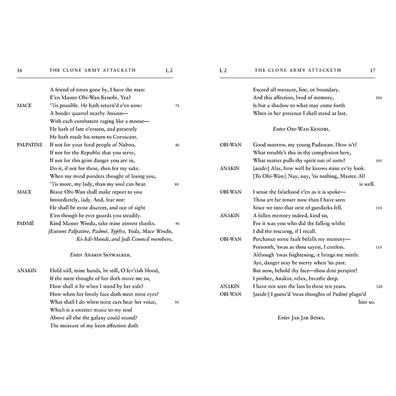 William Shakespeare's The Clone Army Attacketh: Star Wars Part the Second