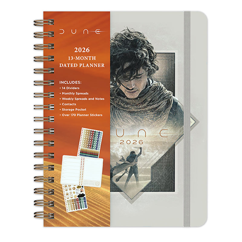 2026 Dune 13-Month Weekly Planner