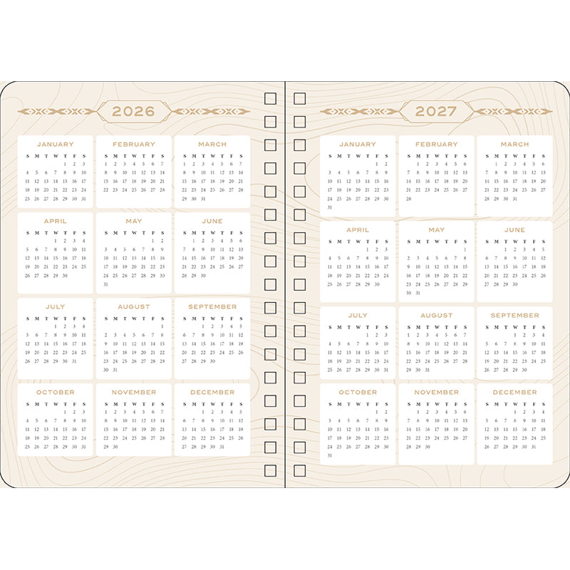 2026 Dune 13-Month Weekly Planner