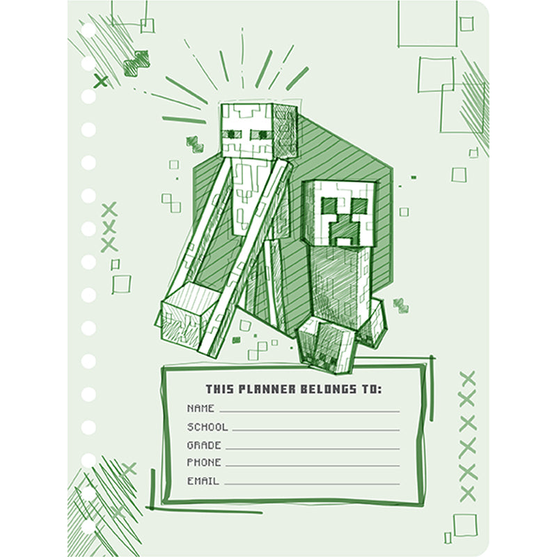 2025-2026 Minecraft Mobs Student Planner