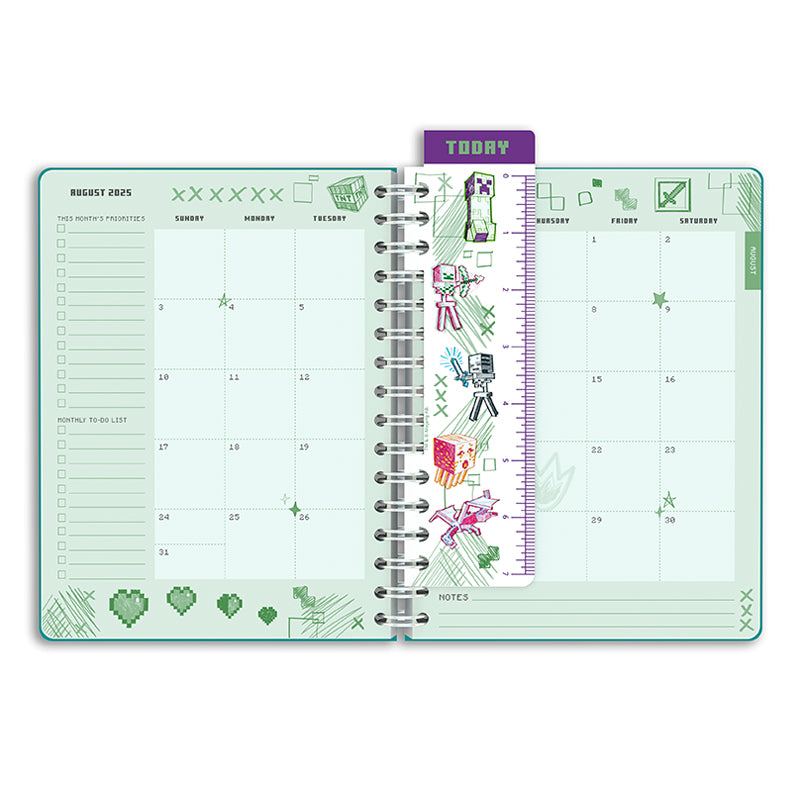 2025-2026 Minecraft Mobs Student Planner