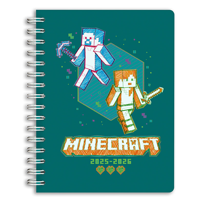 2025-2026 Minecraft Mobs Student Planner