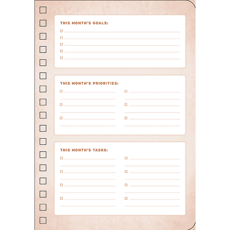 2026 Yellowstone: The Dutton Ranch 13-Month Weekly Planner