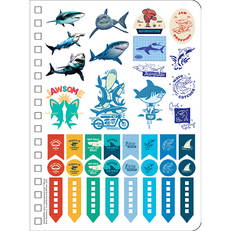2026 Shark Week 13-Month Weekly Planner