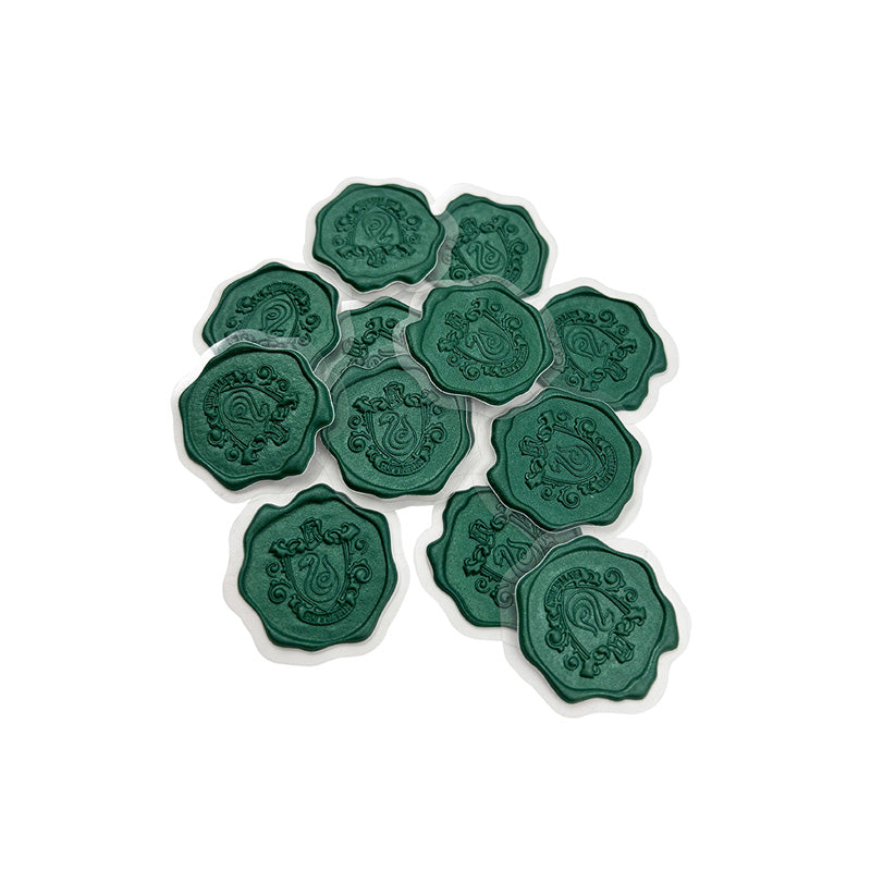 Harry Potter: Slytherin Wax Sticker Seals (Set of 50)