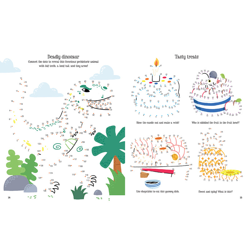 100 Puzzle Challenge Dot-to-Dot