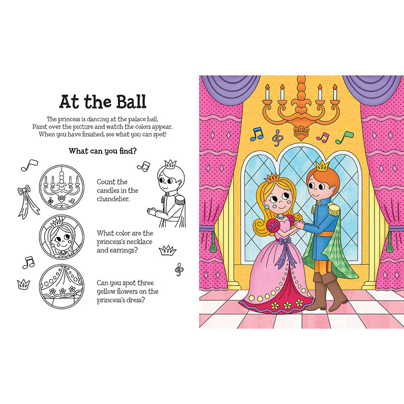 Magical Water Painting: Princesses