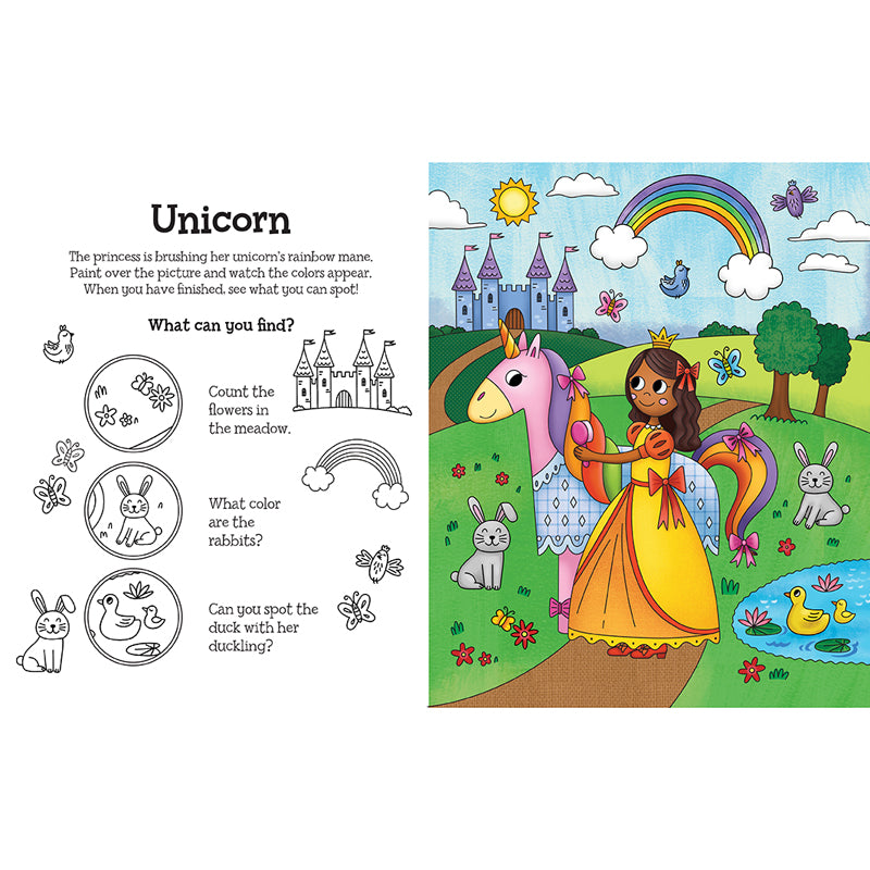 Magical Water Painting: Princesses