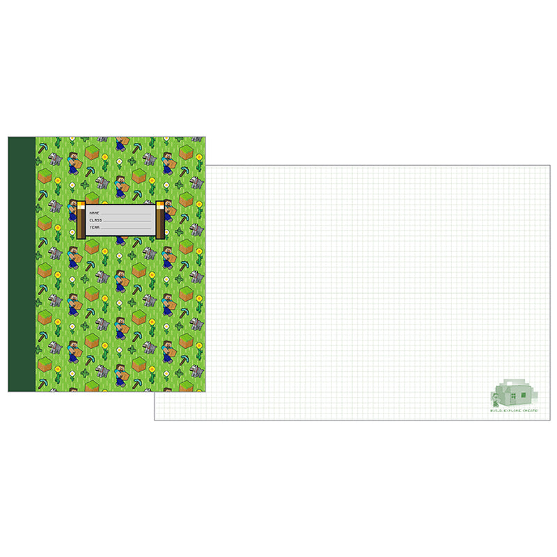 Minecraft Composition Notebook Set (Set of 2)
