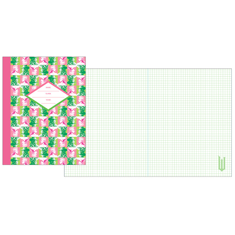 Wicked Pink & Green Composition Notebook Set (Set of 2)